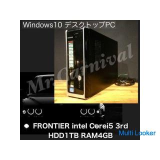 [Windows 10 ausgestattete Maschine in Ichinomiya! Desktop-PC FRONTIER Core i5 3. Generation RAM 4 GB