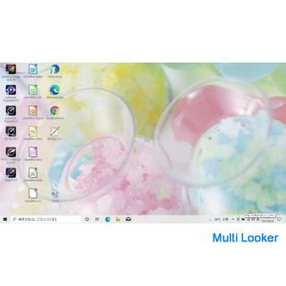 Mit Windows 10 ausgestattete Maschine in Ichinomiya! Weiß ASUS 15,6 Zoll neue SSD installiert 2017 R