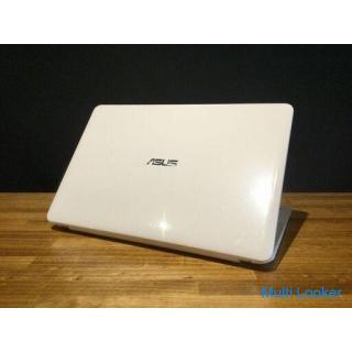 Mit Windows 10 ausgestattete Maschine in Ichinomiya! Weiß ASUS 15,6 Zoll neue SSD installiert 2017 R