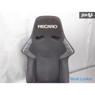 RECARO SR-6 SR6 KK100S BK / BK Halbschalensitz gebraucht Ok Sofortige Lieferung Schwarz