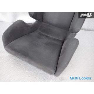 RECARO SR-6 SR6 KK100S BK / BK Halbschalensitz gebraucht Ok Sofortige Lieferung Schwarz