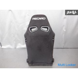 RECARO SR-6 SR6 KK100S BK / BK Halbschalensitz gebraucht Ok Sofortige Lieferung Schwarz