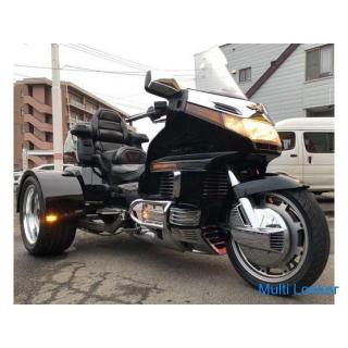 Super seltenes HONDA GL1500 Gold Wing Trike Custom SC22 Kai 1520 cc 33.528 Meilen