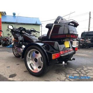 Super seltenes HONDA GL1500 Gold Wing Trike Custom SC22 Kai 1520 cc 33.528 Meilen