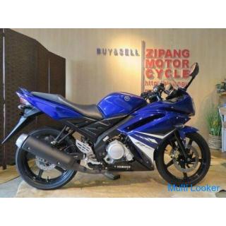 YAMAHA YZF-R15 ME120P 21,445 km. 150cc blaue Selbstkompensation