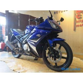 YAMAHA YZF-R15 ME120P 21,445 km. 150cc blaue Selbstkompensation