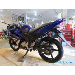 YAMAHA YZF-R15 ME120P 21,445 km. 150cc blaue Selbstkompensation