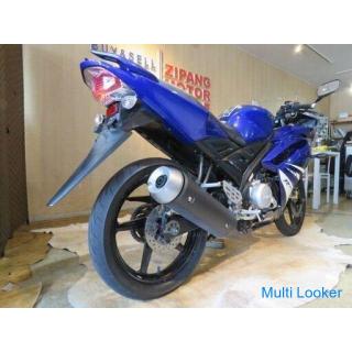 YAMAHA YZF-R15 ME120P 21,445 km. 150cc blaue Selbstkompensation