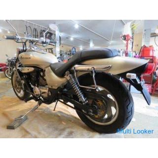 KAWASAKI ELIMINATOR 250V BA-VN250A 250cc Amerikanisch 23,971 km. Champagner Gold!