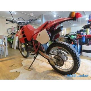 HONDA CRM250R Rot 21.611 km. 250ccm Motocross 2-Takt-Produktionsmotorrad des frühen Modells