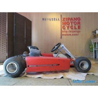 YAMAHA KT100 7YA Kinder-Rennkart Weiß 100cc