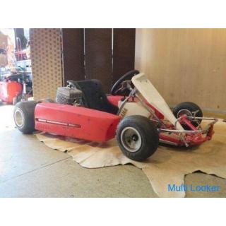 YAMAHA KT100 7YA Kinder-Rennkart Weiß 100cc