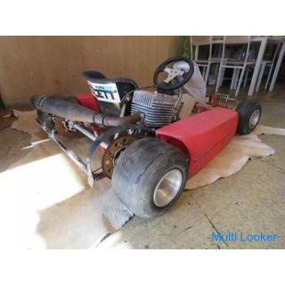 YAMAHA KT100 7YA Kinder-Rennkart Weiß 100cc