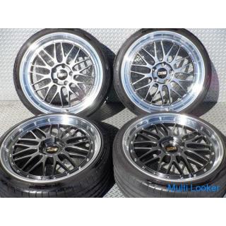 BBS LM 229 Geschmiedet 2 Stück 20 Zoll 8.5J +32 5 Loch PCD120 Yokohama 225/35ZR20 mit 4 tlg. Set Sch