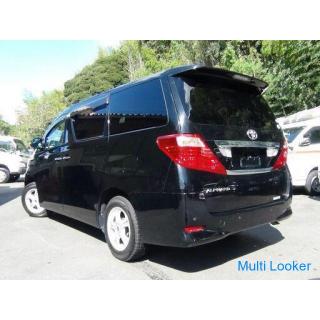 Selten! Alphard ★ Schläfer! Leichenwagen! Krankentransportfahrzeug! Schönes Auto! Keine Reparaturhis