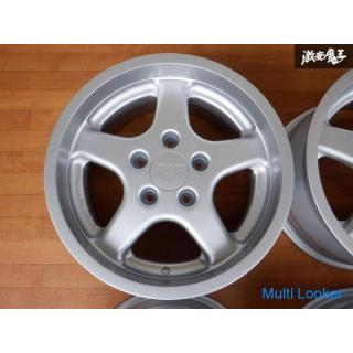 SPEEDLINE RUF Dach 17 Zoll 8J +56,7 9J +44 5 Loch LK 130 4 Silber Neu lackiert! !! Porsche 911 964 C