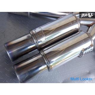 GANADOR URJ202W Land Cruiser Rankle 1UR-FE Edelstahl Schalldämpfer 4 Stück JASMA zertifiziertes Prod