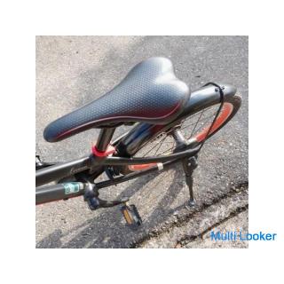 Kinderfahrrad. Bridgestone Levena. Sportart. 18 Zoll. Leichter Aluminiumrahmen. Schwarz. Schlüssello