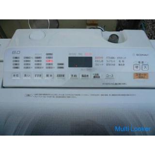 Panasonic 2018 NA-FA80H6 8.0kg vollautomatische Waschmaschine