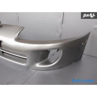 Seltener Gegenstand! !! Toyota Original JZA80 Supra Late 2JZ-GTE Turbo Frontstoßstange Farbe 1B9 Sil