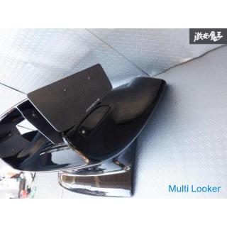 Porsche 911 964 Carrera Cabriolet 1991 Motorhaube hinten GT2 Look Schwarz mit großen Kotflügeln