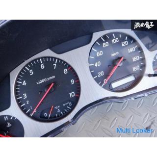 Garantierter Nissan Original BNR34 Skyline GT-R VSpec RB26DETT MT 2000 Jahre später Fahrzeugtacho