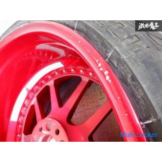 Rotiform 3P 20 Zoll 9.5J +0 12J -35 5 Löcher PCD 114,3 Candy Red Ferrari ABA-F142 458 Italia LB