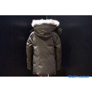 GEBRAUCHT ☆ CANADA GOOSE 3341JM R BANCROFT Daunenjacke S/P Fell Kapuze heimisch echt