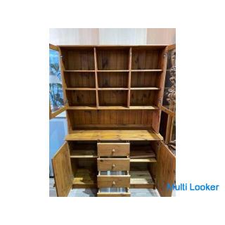 Französisches Land! Antiker Stil! Kiefernholz! Schrank!