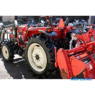 Mitsubishi Tractor MT368 Frontlader 36 PS Hochgeschwindigkeits-Servolenkung Automatische horizontale