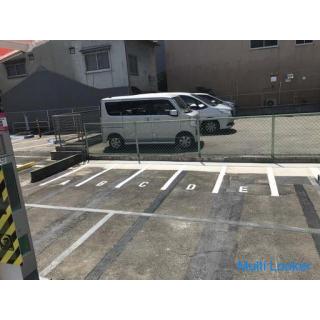 ~ Verlängerungsgebühr 0 Yen! ● Monatlicher Motorradparkplatz ● Ajiroshinmachi, Higashi-Osaka ● Boo B