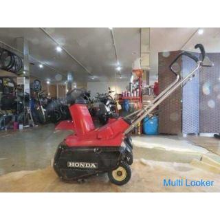 HONDA HS35 Schneepflug Tatsächlicher Betrieb! 3,5 PS Handheld-Motor