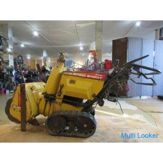 SUZUKI SNOWSHOOT SS555ES Schneefräse 5PS Gelb