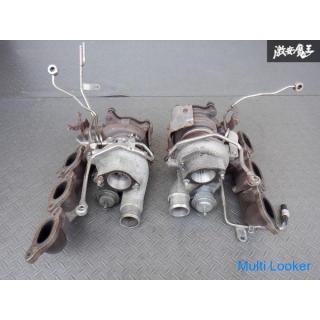 Garantiert Nissan Original IHI R35 GT-R GTR VR38DETT Vorherige Laufzeit MY08 2008 Turbine 2 Set mit