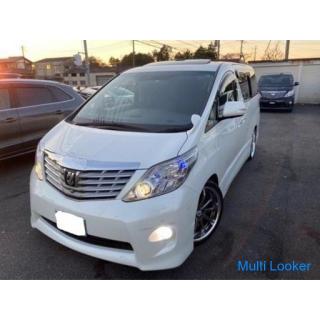 Toyota Alphard 350S ♪ Wir bearbeiten Original-Autokredite! Egal was in der Vergangenheit Schwarz OK