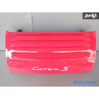Porsche Original 911 997 Carrera S 2005 Motorhaube hinten Farbe G1 Guards Rot