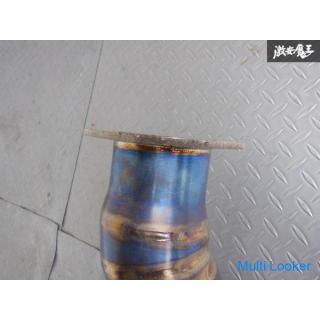 schön! !! R-magic FD3S RX7 13B Volltitan Schalldämpfer Gerader Katalysator integriert 100Φ TO4Z Gebr