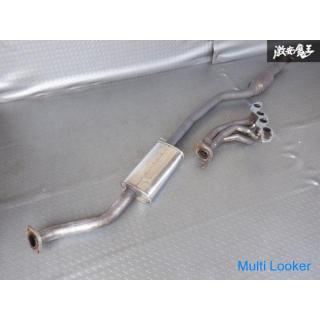 Externes Produkt NCEC Roadster Edelstahl Zwischenrohr Mittelschalldämpfer Katalysator Auspuffkrümmer