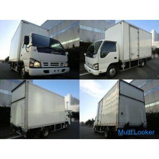 ☆ ISUZU Elf 2t Wide Long Van Power Gate Smoother Übergabe nach Vorkontrolle ☆