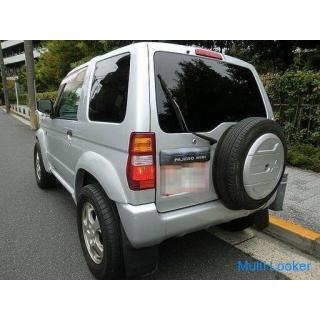 ☆ 2 Jahre Fahrzeuginspektion! H58A Pajero Mini 4WD Links Dicker Fuß breit 98.000km Krawattenglocke f
