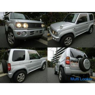 ☆ 2 Jahre Fahrzeuginspektion! H58A Pajero Mini 4WD Links Dicker Fuß breit 98.000km Krawattenglocke f