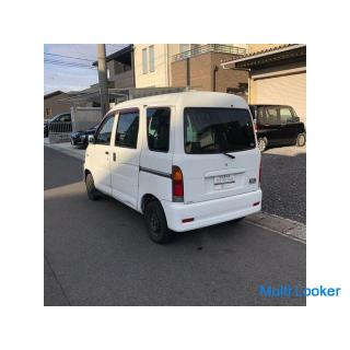★ Beliebter leichter Kastenwagen ★ 80.000 km zurückgelegt ★ Maximale Zuladung 350 kg ★ 2002 Daihatsu