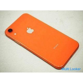 Apple MT0A2J / A SIM-freies iPhone XR 64GB mit Korallenbox Akku maximale Kapazität 98% ♪