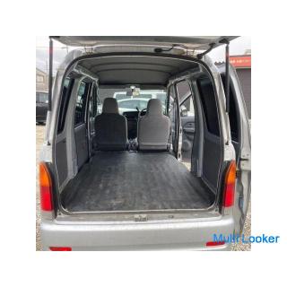 ★ Beliebter automatischer Lichtkastenwagen ★ Turbo ★ 2003 Daihatsu Hijet Cargo (S200V) 117.000 km