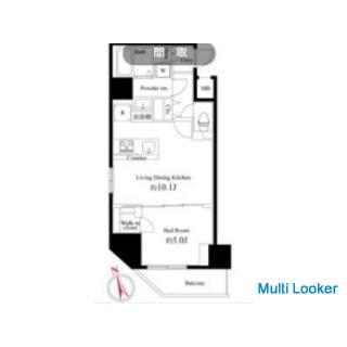 Haustiere erlaubt (Rücksprache), ausländische Staatsangehörigkeit erlaubt. Kein Schlüsselgeld. Toei 