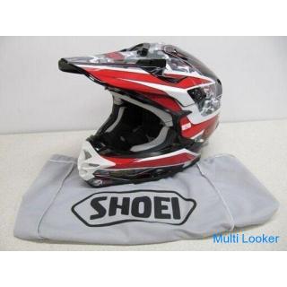 Super Guter Zustand Shoei Offroad Helm VFX-TURMOIL TC-1 Special Graphic Model