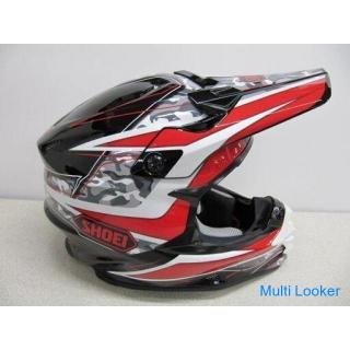 Super Guter Zustand Shoei Offroad Helm VFX-TURMOIL TC-1 Special Graphic Model