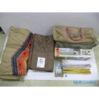 3 unbenutzte Logos Navajo EX Tepee Wohnzelt 