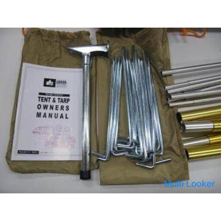 3 unbenutzte Logos Navajo EX Tepee Wohnzelt 