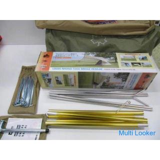 3 unbenutzte Logos Navajo EX Tepee Wohnzelt 